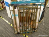 (R2) SUMMER INFANT MULTI-USE DECORATIVE EXTRA TALL WALK-THRU SAFETY GATE WITH A BRONZE FINISH.