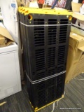 (R2) COMMANDER 5-TIER PLASTIC FREESTANDING HEAVY DUTY SHELVING UNIT. MEASURES 20 IN X 48 IN X 72 IN.