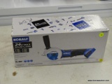 (R2) KOBALT 24V MULTI-PURPOSE 4 IN CIRCULAR SAW. COMES LIGHTLY USED IN OPENED BOX. MODEL NO. KMC