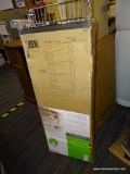 (R2) STYLE SELECTIONS 5-TIER STEEL FREESTANDING SHELVING UNIT. MEASURES 18 IN X 47.7 IN X 72 IN.