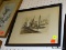 SIGNED PHOTOGRAPH OF THE QUEBEC HARBOR. MEASURES 12 IN X 10 IN.