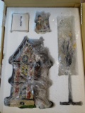 (WINDOW) DEPARTMENT 56 BOO MANSION; HALLOWEEN DIORAMA FROM THE TIME TO CELEBRATE COLLECTION, (#4 IN