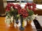 (R2) LOT OF ARTIFICIAL PLANTS IN PLANTERS; 4 PIECE LOT OF TWO PAIRS OF ARTIFICIAL PLANTS AND