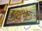 (WALL) FRAMED HERONIM PUZZLE; FRAMED HERONIM PUZZLE OF THE BEAUTIFUL CITY OF SAN FRANCISCO WITH THE