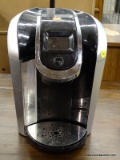 (R2) KEURIG COFFEE POD MAKER; KEURIG 2.0 COFFEE MAKER FOR COFFEE PODS.