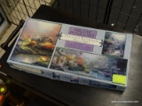 (WINDOW) CEACO THOMAS KINKADE DELUXE PUZZLE SET; DELUXE PUZZLE SET ENTITLED THOMAS KINKADE; PAINTER