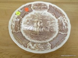 (WALL) FAIR WINDS, ALFRED MEAKIN PLATE; 