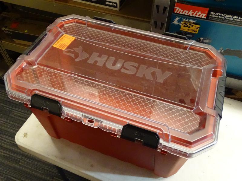 WALL) HUSKY STORAGE CONTAINER; 20 GALLON