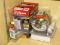 (R4) LOT OF KWIKSET DOOR KNOB KITS; 5 PIECE LOT TO INCLUDE A BALBOA SATIN NICKEL LEVER HANDLE, A