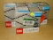 (R4) LOT OF OATEY DESIGNLINE DRAINS; 3 PIECE LOT OF TILE-IN PATTERN, 6
