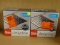 (R4) LOT OF OATEY DESIGNLINE DRAINS; 2 PIECE LOT OF SQUARE PATTERN, 6