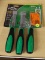 (R5) 3 PACK OF NICHOLSON, 4 IN 1, WOODCHUCK COMBINATION CHISEL/WOOD RASPS. COMES IN OPENED
