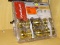 (R5) PAIR OF KWIKSET KEYED ENTRY AND DEADBOLT DOOR SETS; 2 PIECE LOT OF TYLO, POLISHED BRASS,