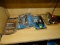 (R5) LOT OF WRIGHT BROTHERS DOOR HANDLES; 4 PIECE LOT TO INCLUDE A KEYED PUSH BUTTON LATCH BLACK IN