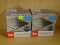 (R4) LOT OF OATEY DESIGNLINE DRAINS; 2 PIECE LOT OF SQUARE PATTERNED, 4
