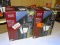 (R7) PAIR OF HOME DECORATORS, MEDIUM SIZE, EXTERIOR, LED MOTION ACTIVATED WALL LANTERNS FROM THE ST.