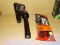(R8) LOT OF FLASHLIGHTS; THREE FLASHLIGHTS TO INCLUDE A HUSKY 350 LUMEN LED RECHARGEABLE FOCUSING