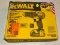 (R8) DEWALT 20V LITHIUM ION COMPACT DRILL/DRIVER KIT; 4 PIECE KIT TO INCLUDE A 1/2