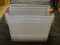 (R3) SET OF THREE STERILITE STORAGE CONTAINERS; THREE 64 QUART STORAGE CONTAINERS. ITEM CODE