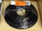 (R4) COMMERCIAL ELECTRIC 100FT, RG-6, QUAD SHIELDED COAXIAL CABLE.