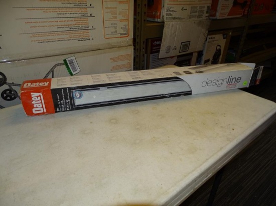 (R8) OATEY LINEAR DRAIN; DESIGNLINE 36 IN. STAINLESS STEEL LINEAR SHOWER DRAIN WITH TILE-IN GRATE.