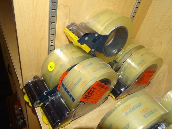 (R8) SET OF AMX HEAVY DUTY TAPE; FIVE ROLLS OF 1.88 IN. X 110 YDS. CLEAR HEAVY DUTY SHIPPING