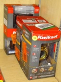 (R4) LOT OF KWIKSET DOOR KNOB KITS; 3 PIECE LOT TO INCLUDE A POLISHED BRASS DEADBOLT WITH KEYS ON