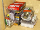 (R4) LOT OF KWIKSET DOOR KNOB KITS; 5 PIECE LOT TO INCLUDE A BALBOA SATIN NICKEL LEVER HANDLE, A