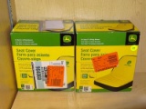 (R5) PAIR OF JOHN DEERE, MEDIUM SIZED GATOR & RIDING MOWER SEAT COVERS. 15