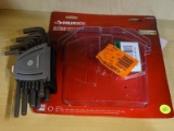(R5) HUSKY 20 PIECE LONG ARM HEX KEY SET. WAS A 26 PIECE KIT BUT IS MISSING 6 OF THE KEYS. COMES IN