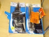 (R5) LOT OF BARTON KRAMER SCREEN DOOR HANDLE AND PATIO DOOR LOCK SET; 2 PIECE LOT TO INCLUDE A RUST