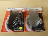 (R5) PAIR OF BARTON KRAMER AWNING WINDOW OPERATORS. ONE IS BLACK AND THE OTHER IS SILVER. BOTH COME