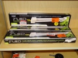 (R5) LOT OF FEIT ELECTRIC 2 FT PLANT GROW LIGHTS; 3 PIECE LOT OF 19W, INDOOR, LED, LINKABLE, NON