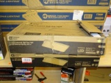 (R6) PAIR OF COMMERCIAL ELECTRIC 2 FT LED INDUSTRIAL HIGH BAY LIGHT DAYLIGHTS, WHITE IN COLOR.