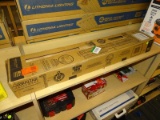 (R6) GIBRALTAR AROMATIC CEDAR EASY-INSTALL DRIVE-IN POST. MEASURES 43.3 IN TALL. MODEL NO. DPK00000.
