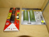 (R6) 2 PIECE LOT TO INCLUDE A COAST 410 LUMENS FLASHLIGHT AND A DEFIANT 2-PACK OF RECHARGEABLE