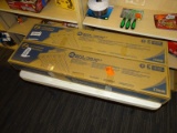 (WALL) PAIR OF LITHONIA LIGHTING 4-LIGHT HIGH BAY LIGHTS; 2 PIECE LOT OF 4 FT, 4 LAMP, T5 HIGH