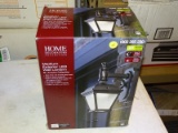 (R7) HOME DECORATORS, MEDIUM SIZE, EXTERIOR, LED MOTION ACTIVATED WALL LANTERN FROM THE ST. ANOCHE