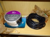(R7) PAIR OF COMMERCIAL ELECTRIC HDMI CABLES; 2 PIECE LOT OF STANDARD HDMI CORDS TO INCLUDE A 25 FT