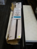 (WALL) ARCHITECTURAL MAILBOXES STEEL MAILBOX POST; PACIFICA BLACK IN-GROUND STEEL MAILBOX POST. ITEM