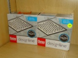 (R7) LOT OF OATEY DESIGNLINE DRAINS; 2 PIECE LOT OF 6