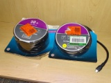 (R7) PAIR OF COMMERCIAL ELECTRIC HDMI CORDS; 2 PIECE LOT TO INCLUDE A 25 FT CORD AND A 50 FT CORD.