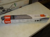 (R8) OATEY LINEAR DRAIN; DESIGNLINE 28 IN. SQUARE GRATE STAINLESS STEEL SHOWER LINEAR DRAIN. ITEM