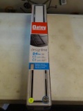 (R8) OATEY LINEAR DRAIN; DESIGNLINE 24 IN. STAINLESS STEEL LINEAR SHOWER DRAIN WITH TILE-IN GRATE.