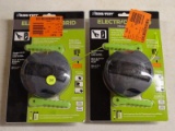 (R8) PAIR OF RINO-TUFF TRIMMER HEADS; TWO ELECTRIC HYBRID TRIMMER HEADS, COME NEW IN ORIGINAL