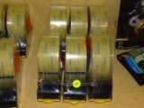 (R8) SET OF AMX HEAVY DUTY TAPE; SIX ROLLS OF 1.88 IN. X 110 YDS. CLEAR HEAVY DUTY SHIPPING