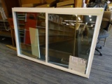 (WALL) WIDE JELD-WELD SLIDER WINDOW; 74 IN X 62 IN PREMIUM ATLANTIC VINYL HORIZONTAL SLIDER WINDOW