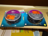 (R9) PAIR OF COMMERCIAL ELECTRIC HDMI CABLES; TWO 25 FT STANDARD HDMI CABLES, BLACK IN COLOR.