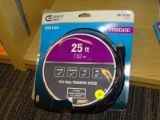 (R9) HDMI CABLE; STANDARD 25 FT HDMI CABLE, BLACK IN COLOR.
