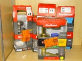 (R9) LOT OF KWIKSET ENTRY HARDWARE; 5 PIECE LOT OF ENTRY HARDWARE TO INCLUDE A LIDO POLISHED BRASS